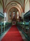 St. Jakobi Kirche, Hanstedt, Innenansicht