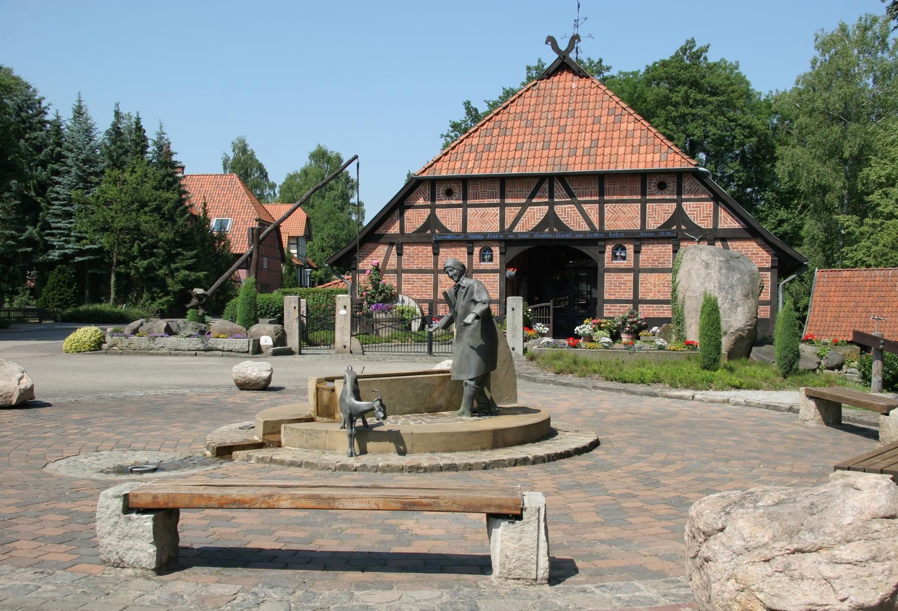 Grefel Dorjen-Brunnen in Dorfmark