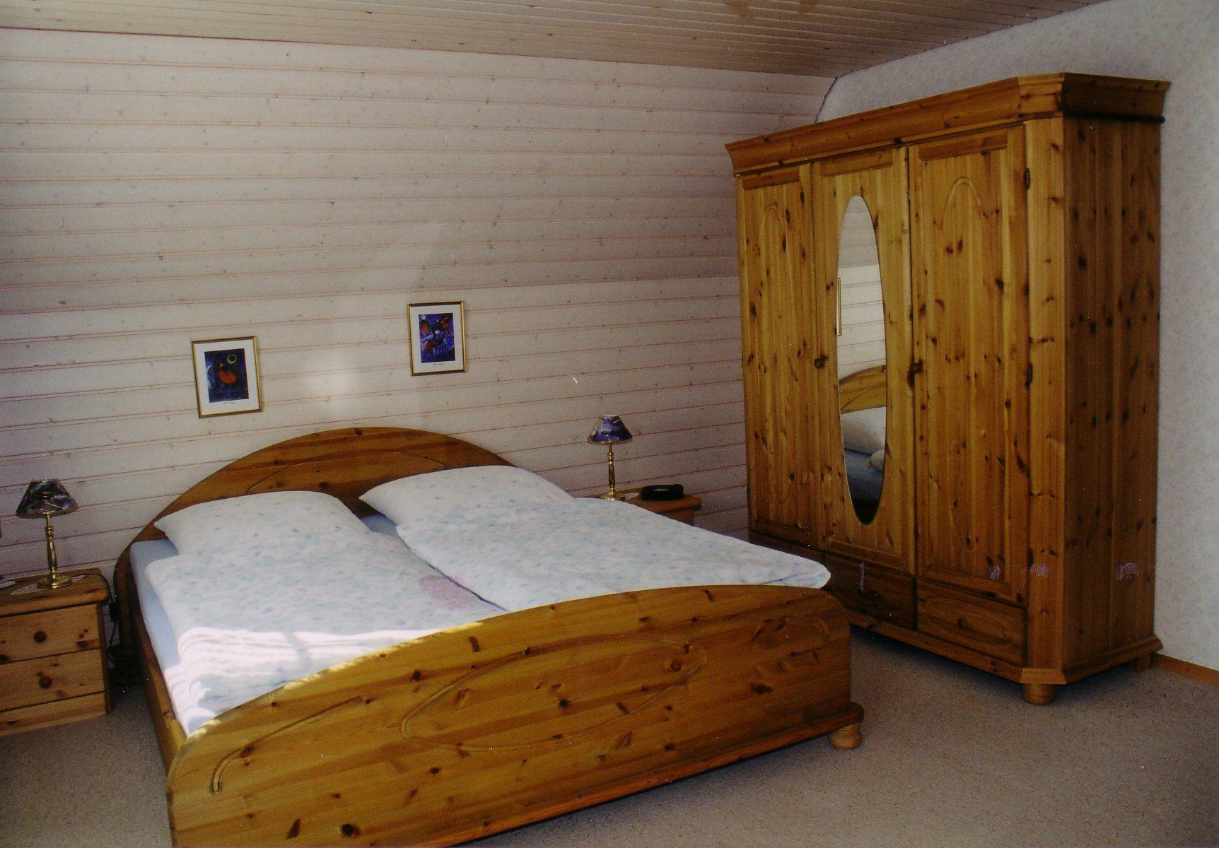 Schlafzimmer Ferienwohnung Klittmann