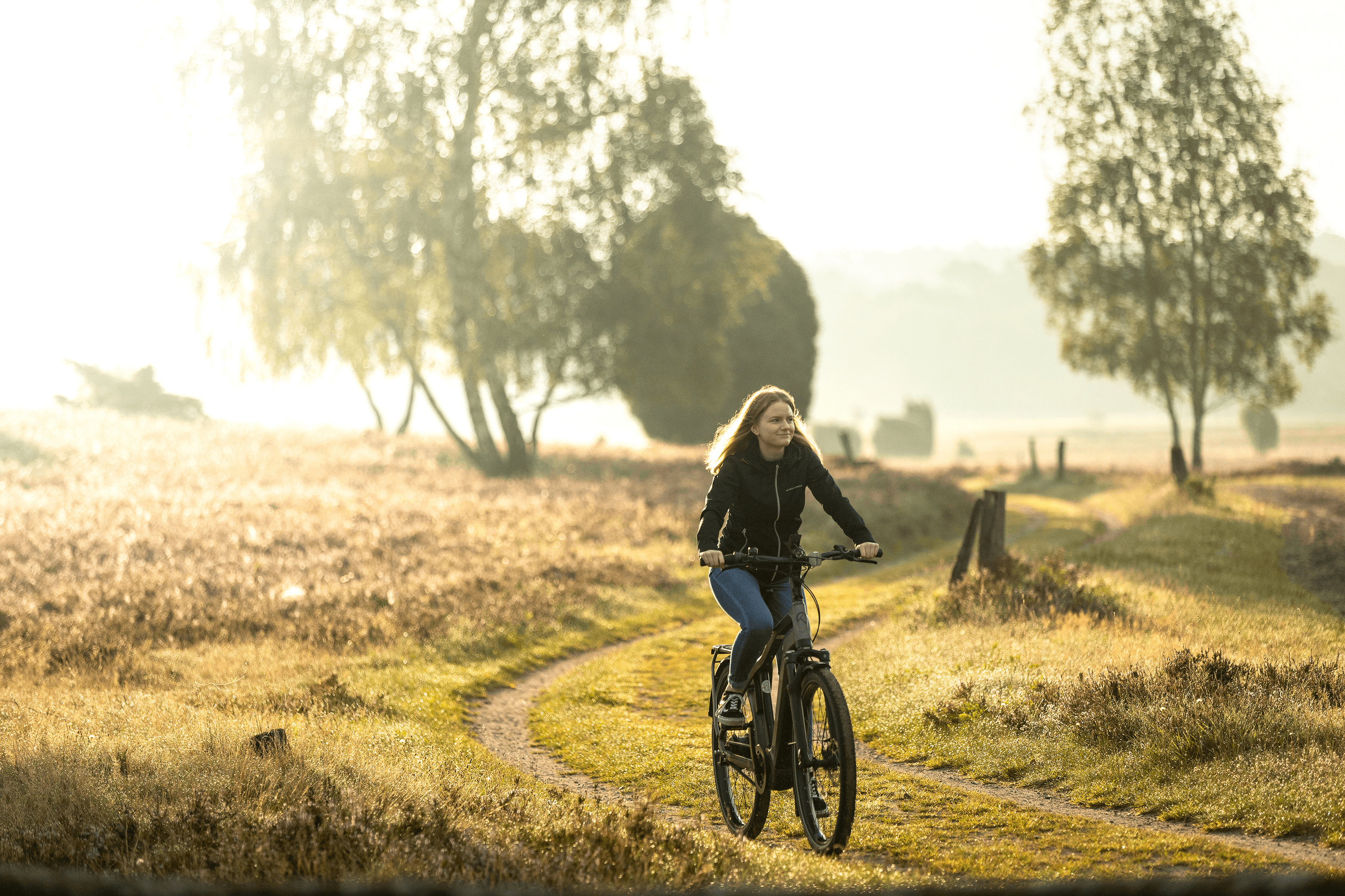 Ebike-Tour durch die herbstliche Lüneburger Heide