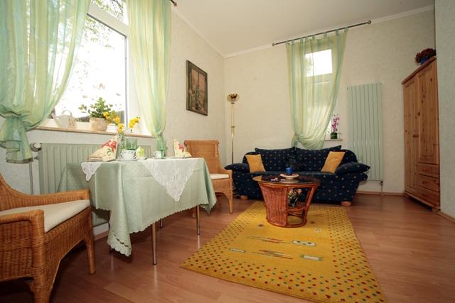 Wohnraum Ferienwohnung Apartement "Am Stadtpark"